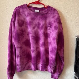GAP Purple Tie-Dye Kids Sweatshirt
